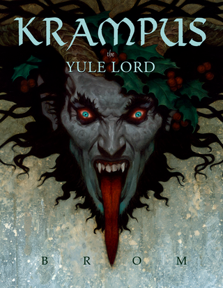 Illustration for article titled An Exclusive First Look at Brom's New Dark Fantasy Book — Featuring Krampus, the Christmas Devil!